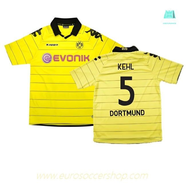 Borussia Dortmund 2010-11 Home Shirt ((Excellent) M) (Kehl 5)