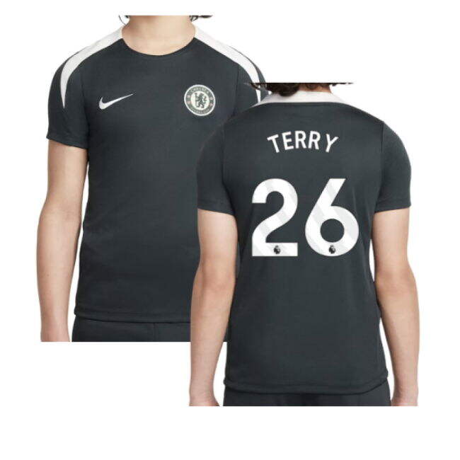 2025-2026 Chelsea Strike Training Shirt (Green) - Kids (Terry 26)