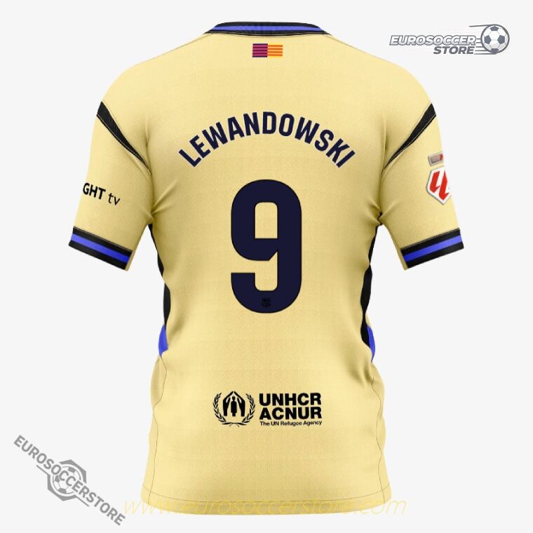 LEWANDOWSKI 9 Away Jersey for Barcelona 25-26 Season