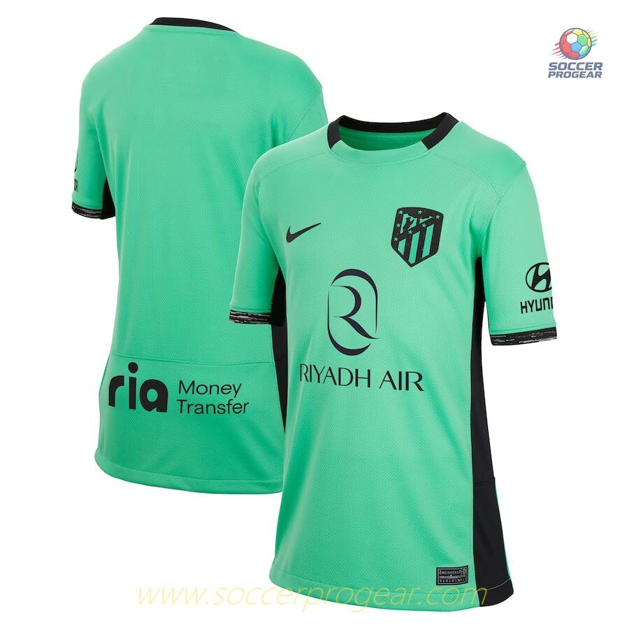 Atletico Madrid Third Youth Soccer Jersey 2023 2024