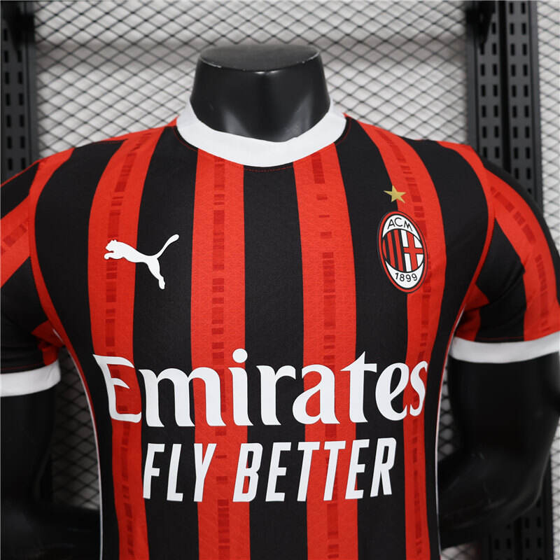 AC Milan 2425 Home Shirt Authentic Version - Official Replica 9322