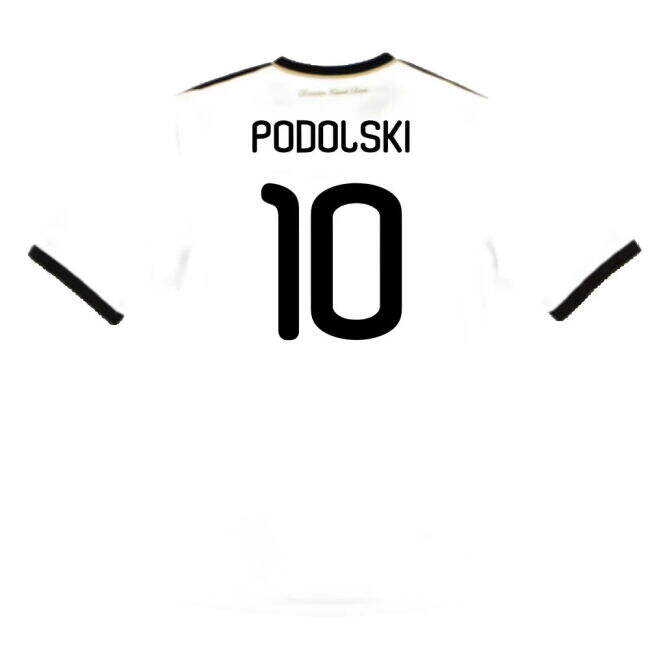 Cost-effective Germany 2010-11 Home Shirt ((Good) S) (PODOLSKI 10) As A Gift