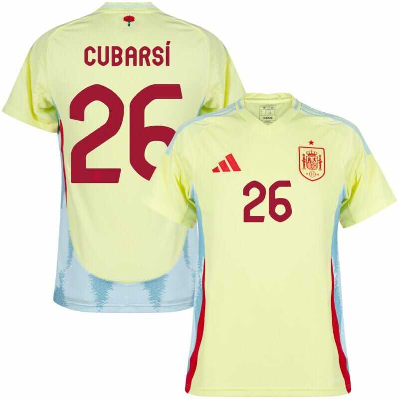 Spain Away Football Jersey 2024/25 Collection Cubarsi