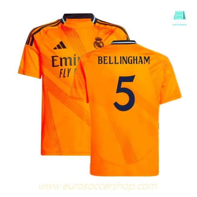 2024-2025 Real Madrid Away Shirt (Kids) (Bellingham 5)
