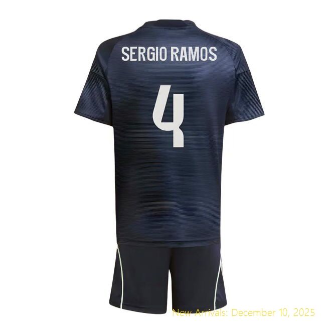 2025-2026 Real Madrid Away None - Performance Jersey (Sergio Ramos 4)