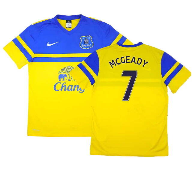 Everton 2013-14 Away Shirt (S) ((Excellent) S) (McGeady 7)