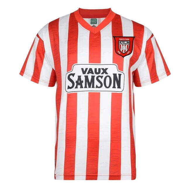 Sunderland Home Football Jersey 2023-23 Score Draw Sunderland 1997 L S