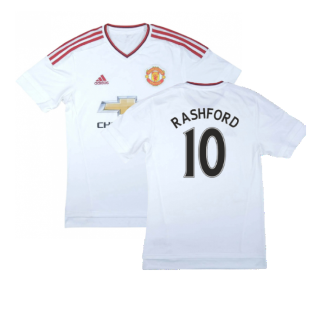 Women's Manchester United 2015-16 Away Shirt (Excellent) (Rashford 10)