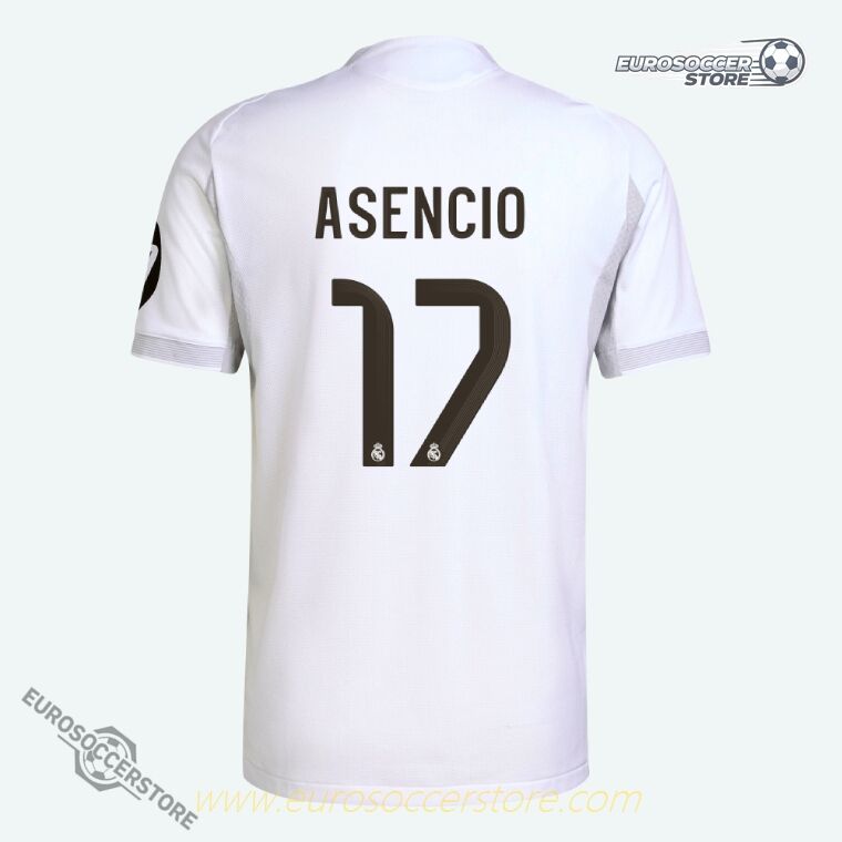 Real Madrid 25-26 Home ASENCIO 17 Football Jersey (Player Version)