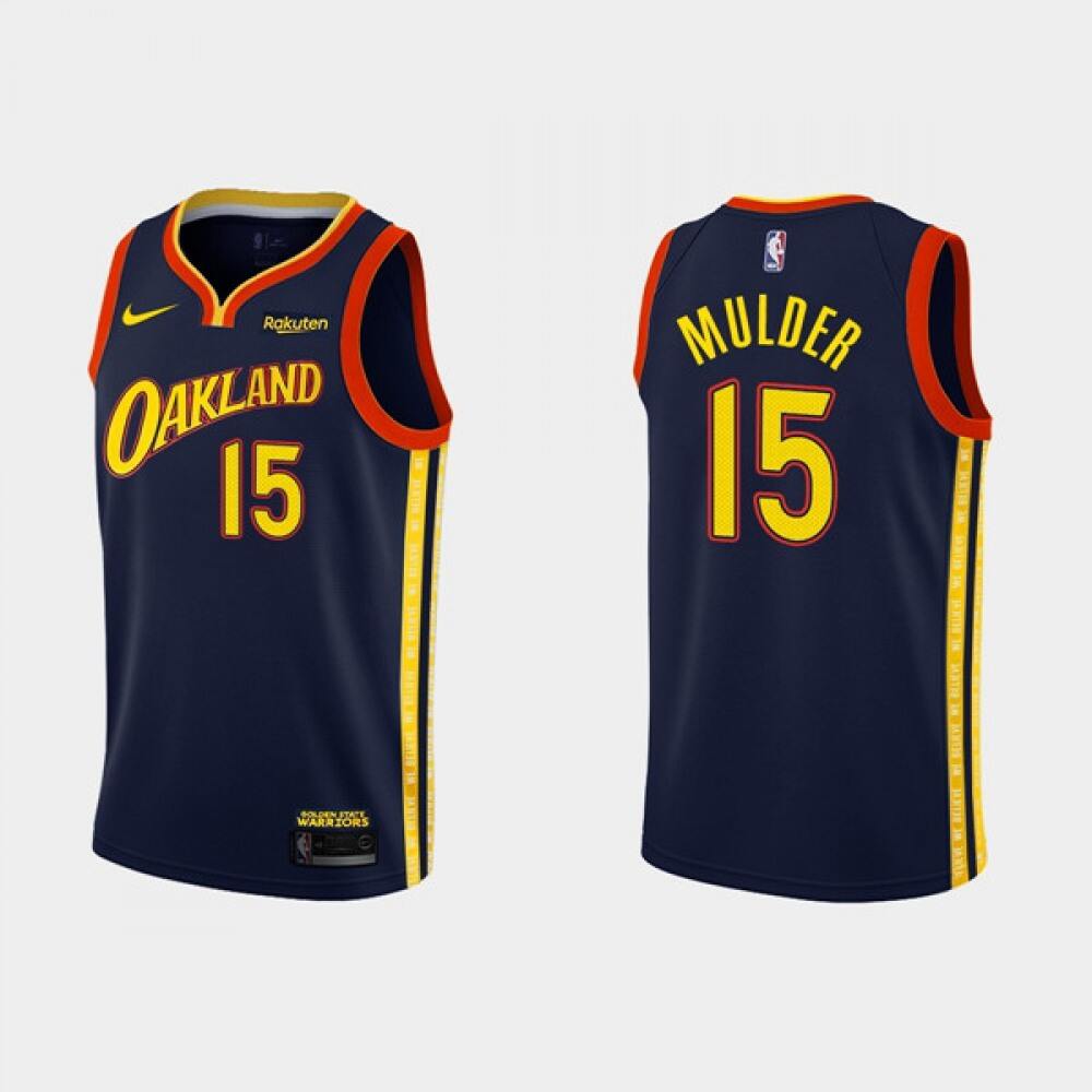 Limited Edition Jersey Golden State Warriors 15 Navy - City Edition