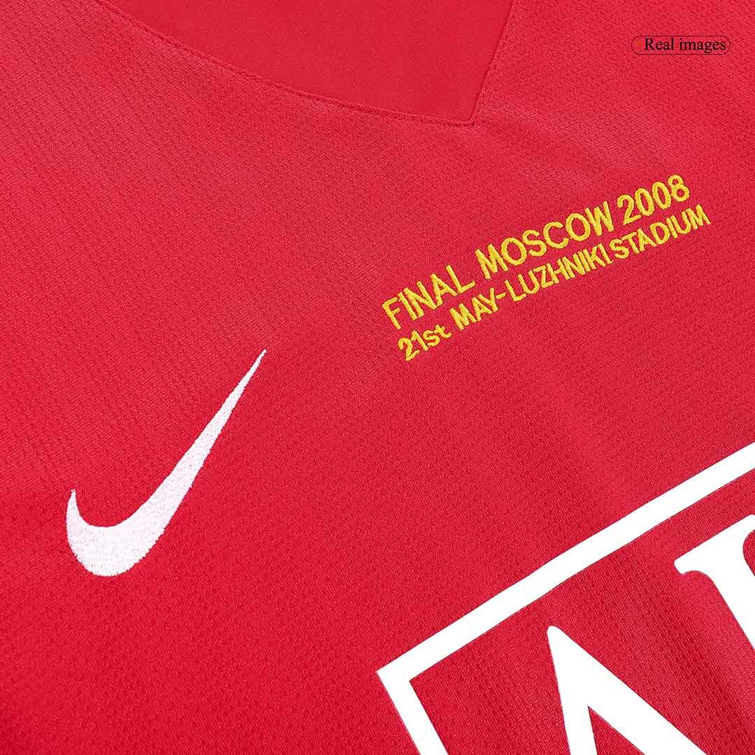 Vintage Soccer Jersey Manchester United Home 2007/08 - UCL Final