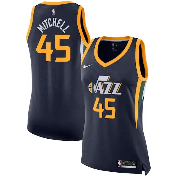 Donovan Mitchell UTA All-Star Swingman Jersey - Navy - Fan Favorite