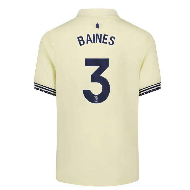 Kids Baines 3 Latest Comfortable Everton Away Soccer Jersey