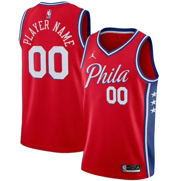 Philadelphia 76ers PHI Swingman Jersey - authentic team-jersey - Red