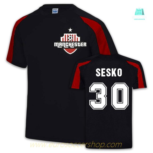 Sesko Manchester United Sport Training Jersey (Black)