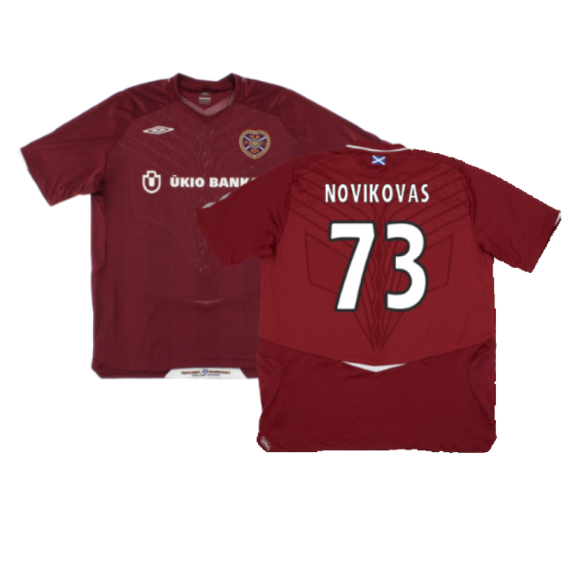 Hearts Fc First Kit Hearts 200 #8 2025-2026 Season Stylish (v2)