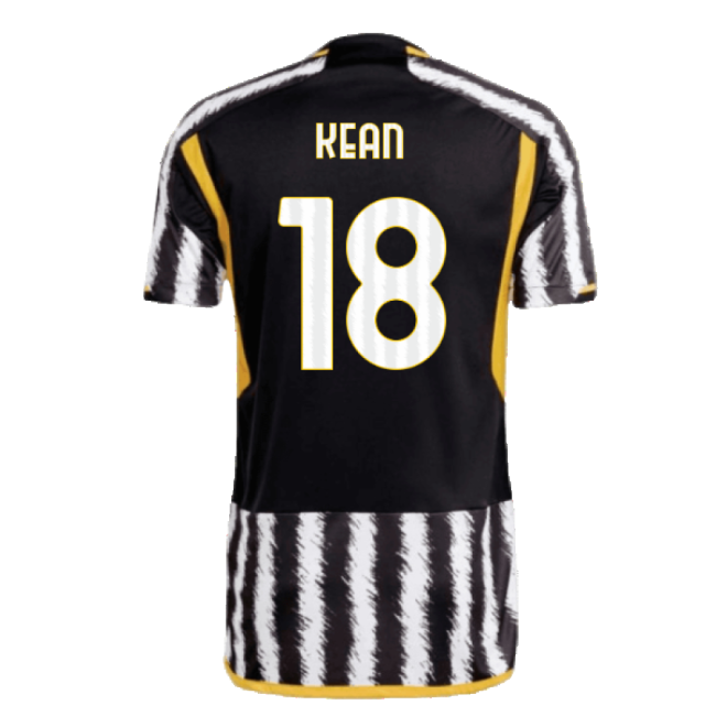 Match Quality Juve Juventus Home Shirt Kean #18 2025-2026 Campaign...