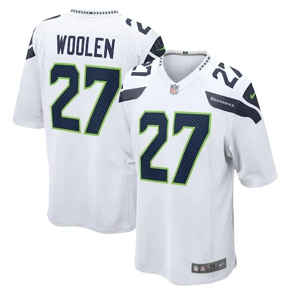 Performance Seattle Seahawks Game Jersey - Premium White NFL Fan Je...
