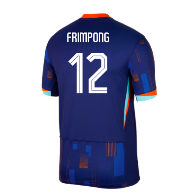 2024-2025 Netherlands Away Shirt (Frimpong 12) Quality Netherlands