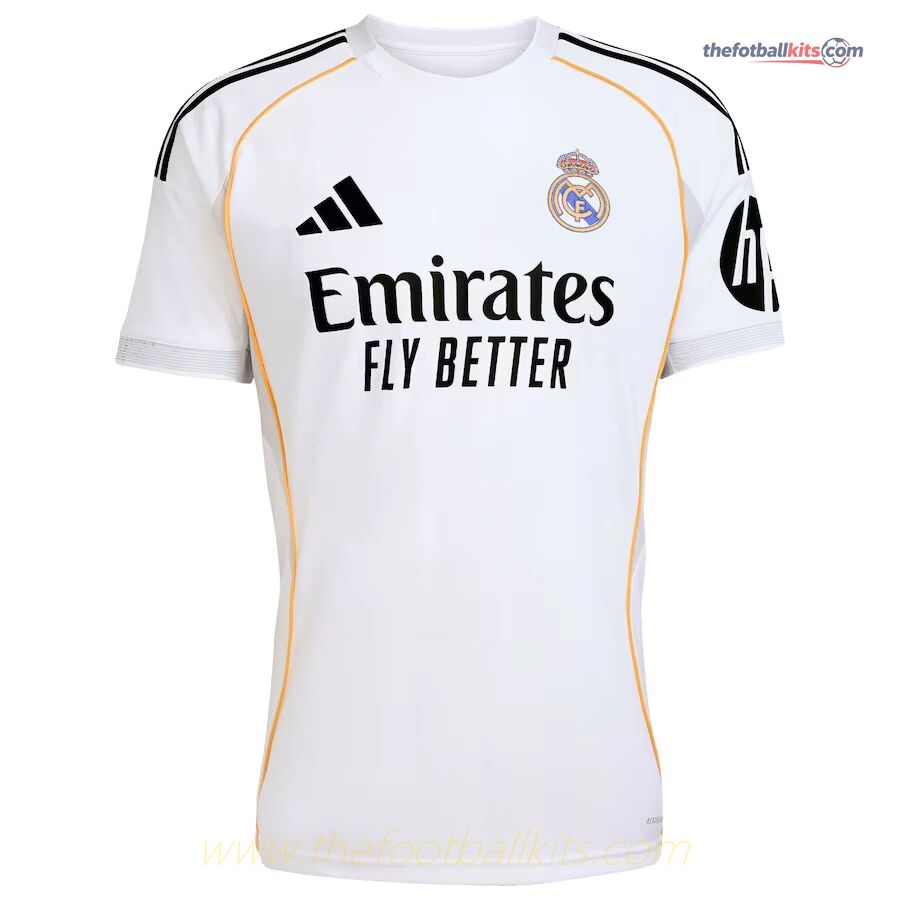 Real Madrid Home Soccer Football Shirt 2025-2026 Collection