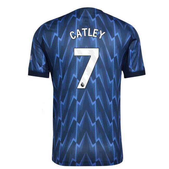 2025-2026 Arsenal Authentic Away Top (Catley 7)