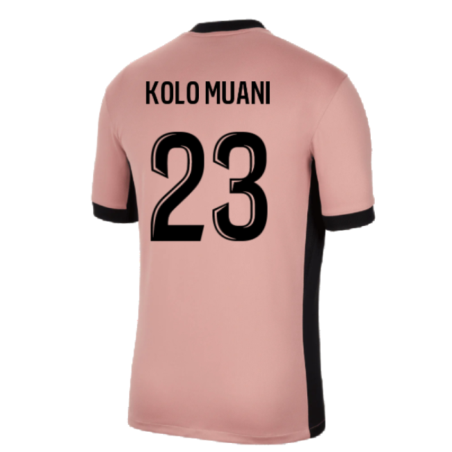 PSG Official 2024-2025 Third Shirt (Kolo Muani 23) | Authentic
