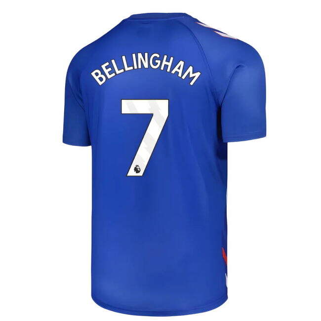 2025-2026 Sunderland Away Pre-Match Jersey (Blue) (Bellingham 7)