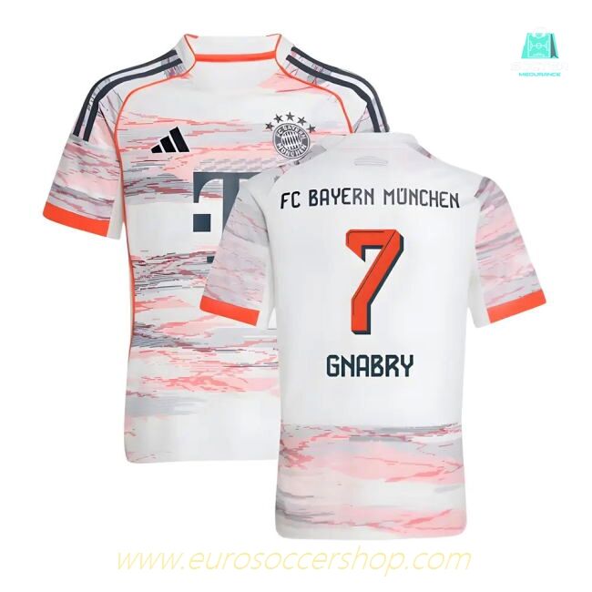 2025-2026 Bayern Munich Away Shirt (Kids) (Gnabry 7)