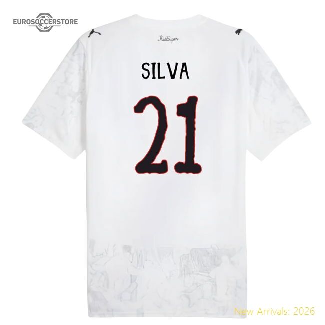Premium 2025-2026 Kidsuper X Manchester City Cwc Shirt (white) (silva
