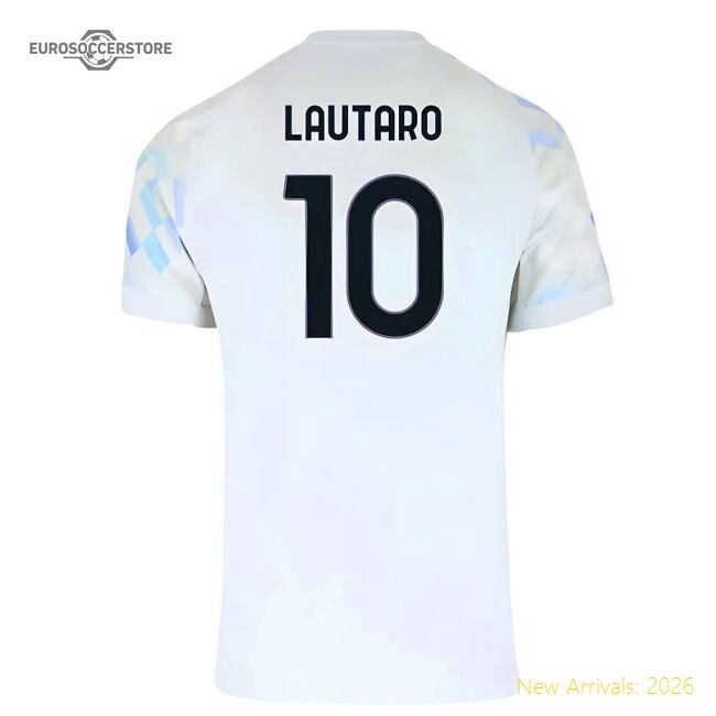 Premium 2025-2026 Inter Milan Away Shirt (lautaro 10) - Fan Collection