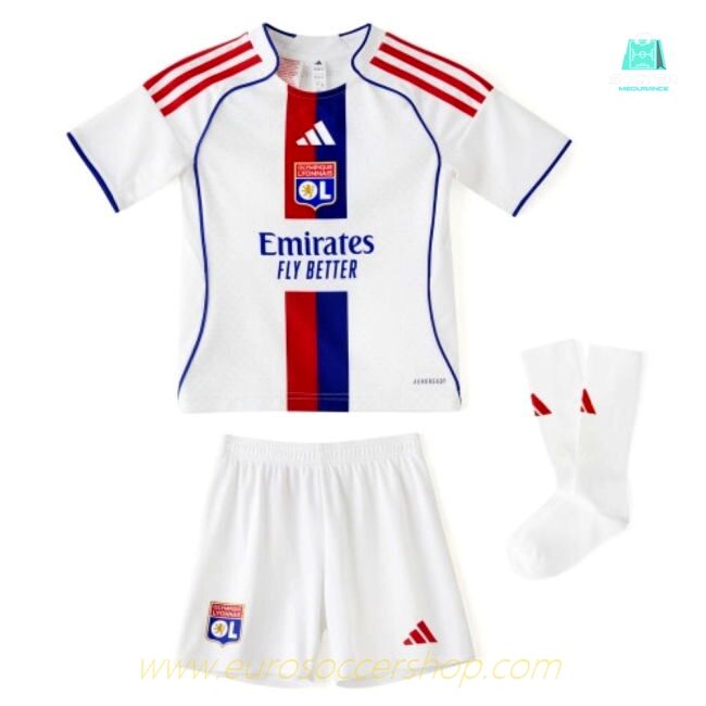 2025-2026 Olympique Lyon Home Mini Kit