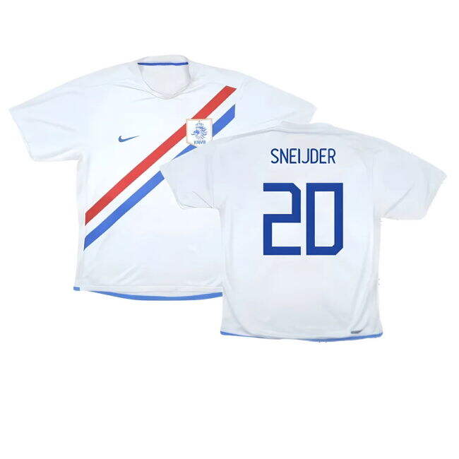 Sneijder 20 2025 Edition Holland Away Soccer Jersey 2006-2007