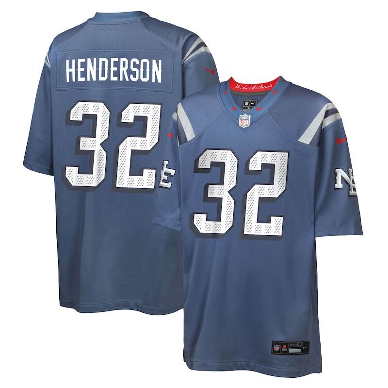None TreVeyon Henderson New England Patriots Great Value Game-Day E...