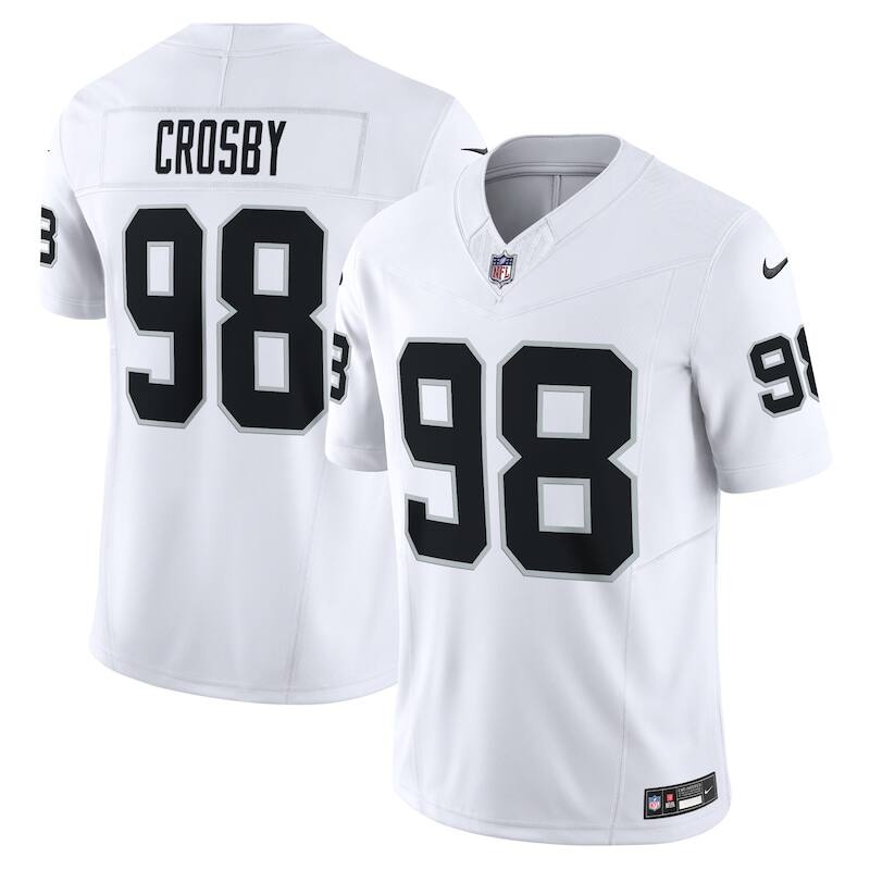 None Maxx Crosby LV Raiders Game-Ready Fan Favorite Football Apparel