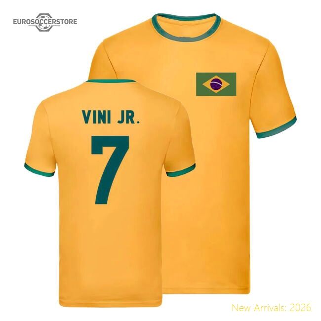 Elite Football Brazil T-shirt - Soft Vintage Value Trendy