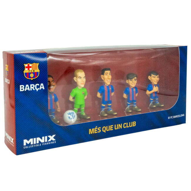 FC Barcelona MINIX Figures 7cm 5pk - Stadium Quality - Custom Print