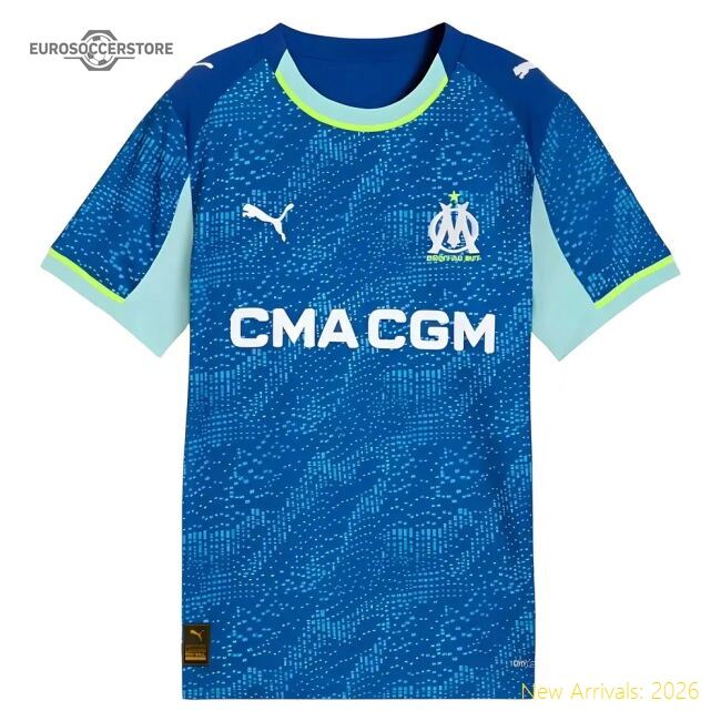 Fan-Favorite Best-Selling 2025-2026 Marseille Third Shirt (Kids)