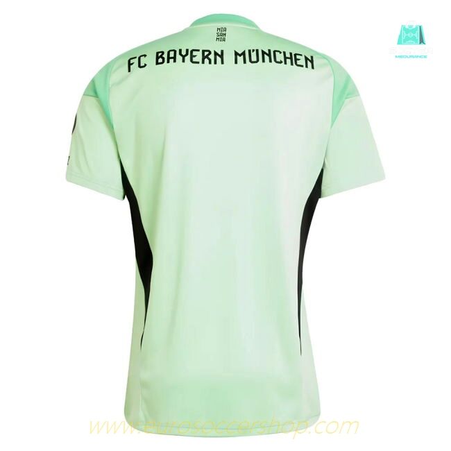 2025-2026 Bayern Munich Home Goalkeeper Shirt (Glory Mint)