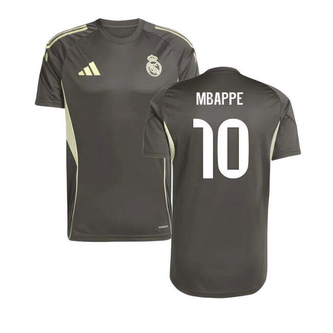 Mbappe 10 Unique Rare Quality Real Madrid Training Limited Shirt (1)