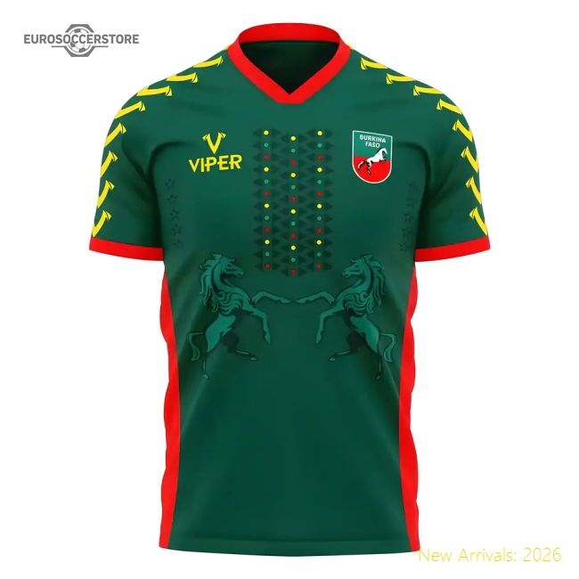 Authentic Burkina Faso 20252026 Home Kit () Lightweight