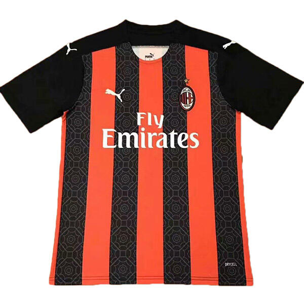 Lightweight AC Milan 20-21 Home Red Soccer Jersey Shirt