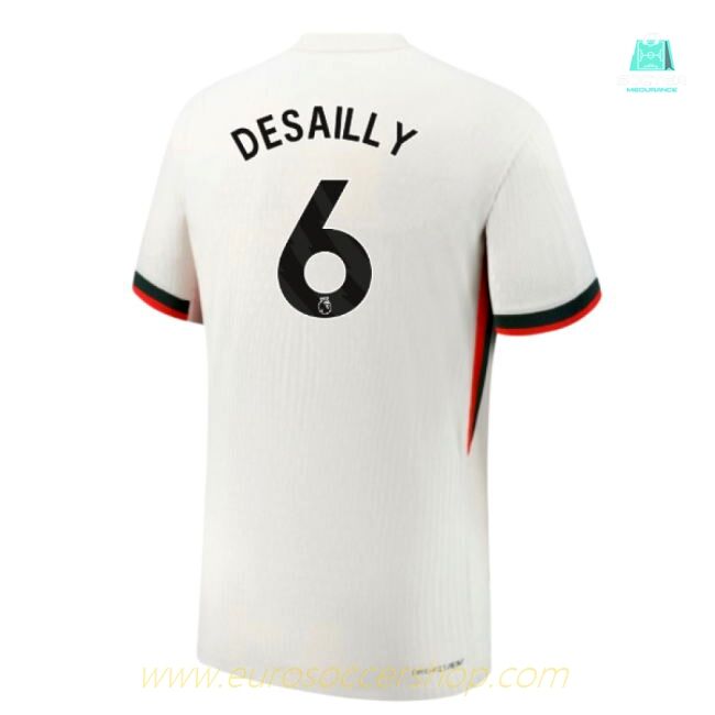 2025-2026 Chelsea Authentic Dri-Fit ADV Away Shirt (Desailly 6)