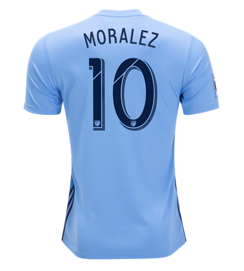 Cheap New York City Home 201920 Soccer Jersey Shirt Maxi Moralez 10 -