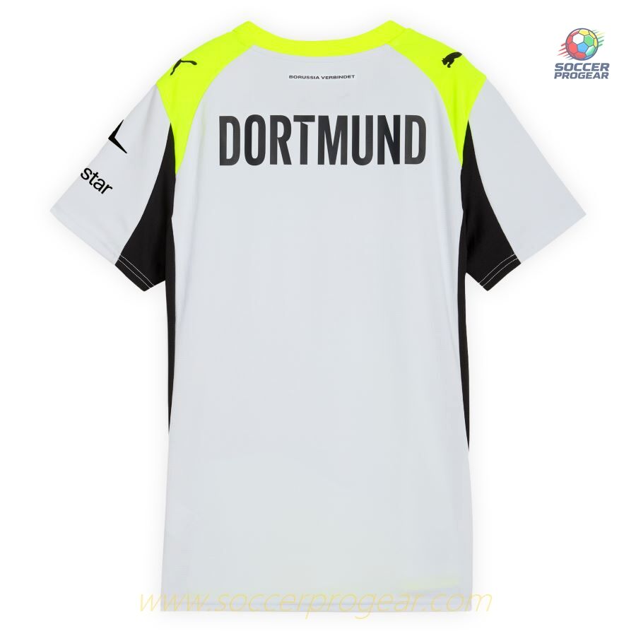 BVB Dortmund Away Team Soccer Team Shirt 2025-2026 Season Women