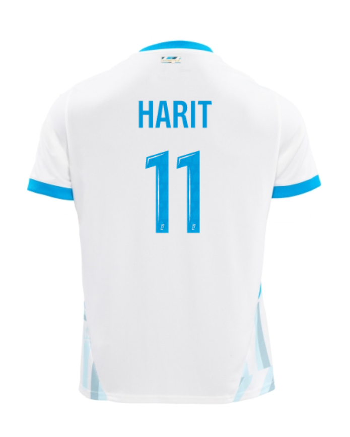 Marseille's 24-25 Home Jersey with HARIT 11