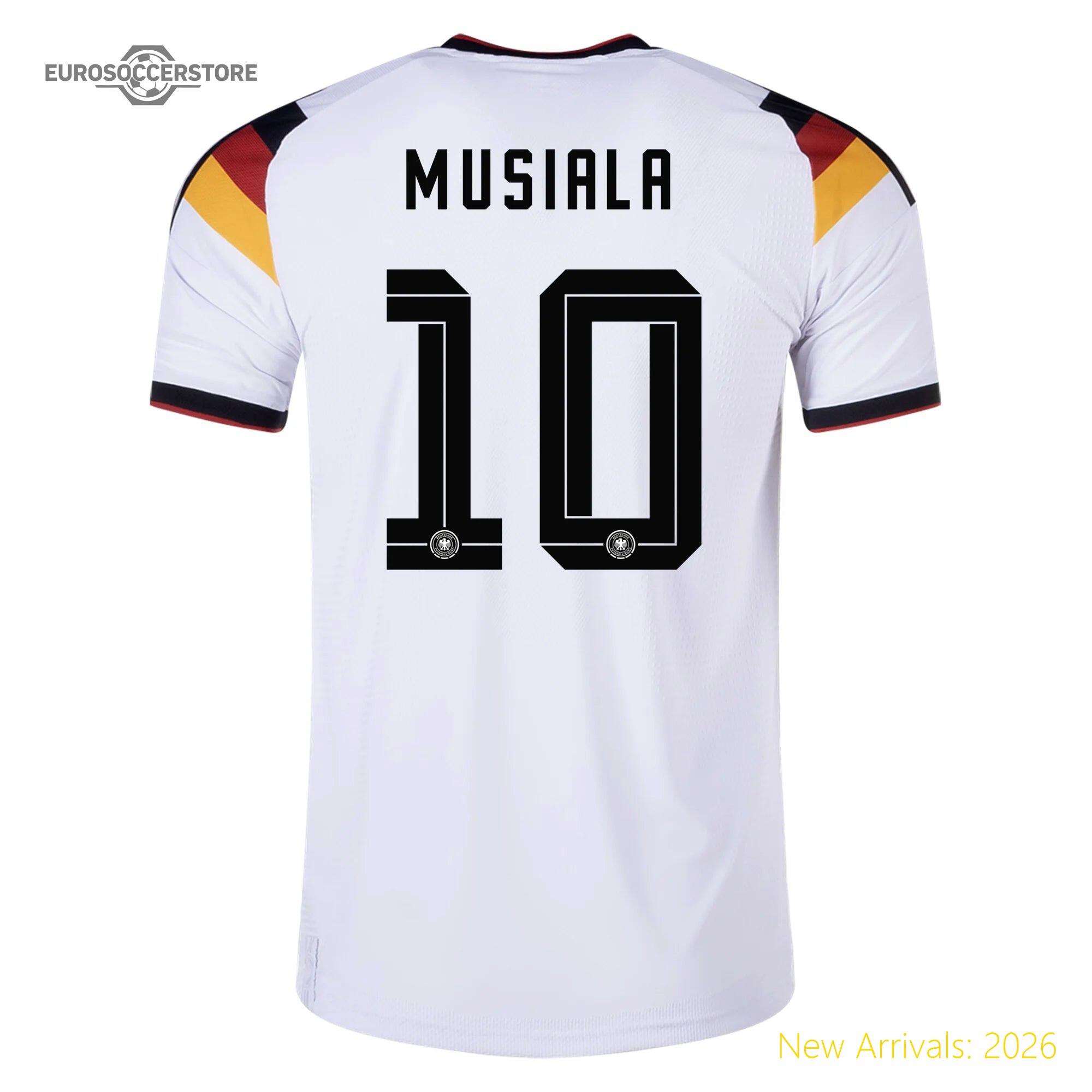 Official Team Merchandise Men Ger Team Home High-quality Jersey 2026