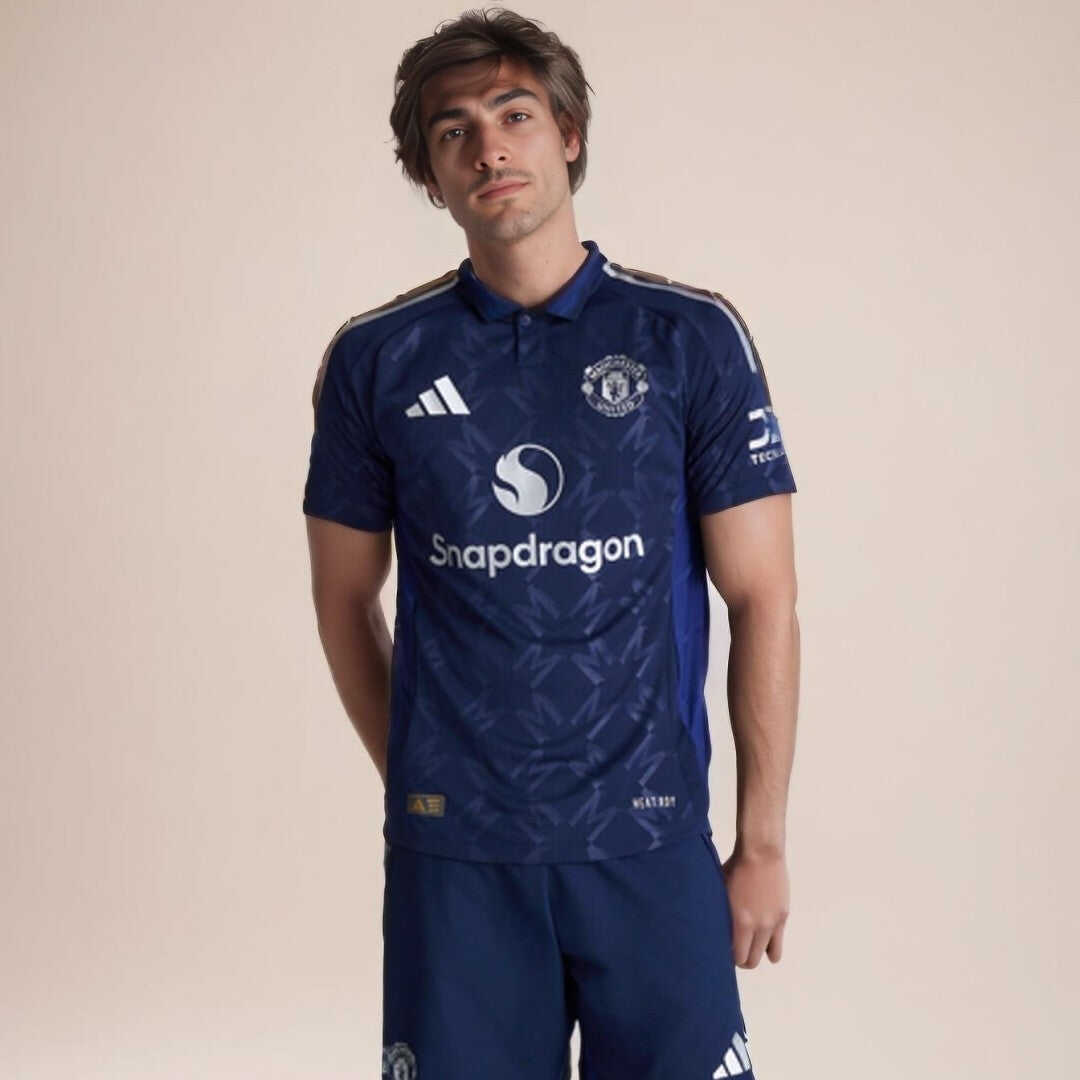 Manchester United Away Authentic Soccer Jersey