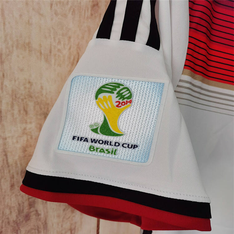Germany 2014 World Cup Home White Soccer Jersey Football Shirt -