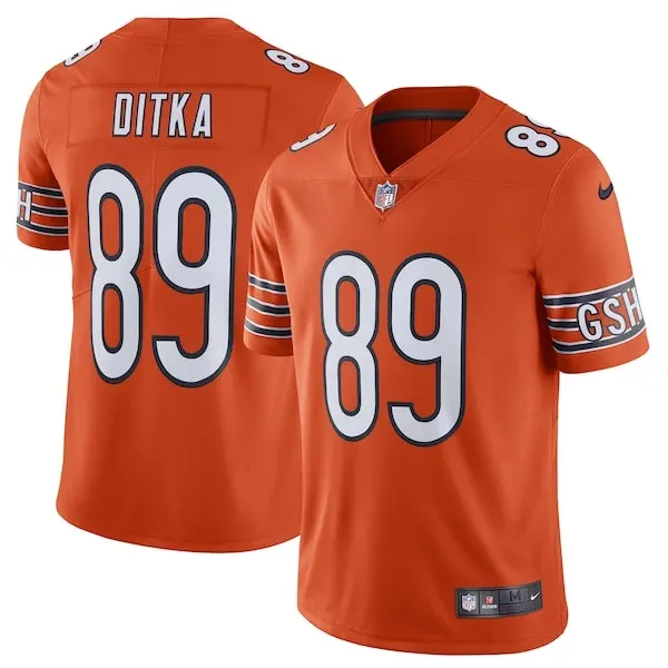 Performance None Limited Jersey - Premium Orange NFL Fan Jersey | G...