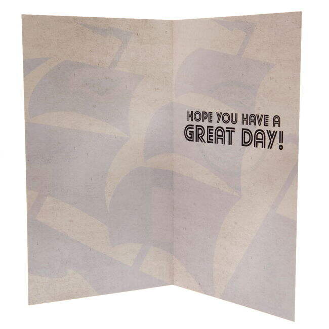 Manchester City FC Retro Shirt Birthday Card - fan gear